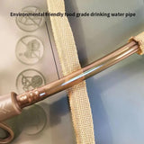 Outdoor Khaki 2.5L Hydration Bladder for Running & Cycling - Eco-Friendly PEVA Material Water Reservoir Pack Insert with Bite Valve & 93CM Water Pipe