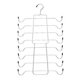 Foldable Vertical Layered Bra and Lingerie Organiser Hanger(8 Tier: 50.5X30.5cm) - Stainless Steel Space Saver for Underwear, Bras, and Tank Tops