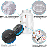 Digital Counting Money Box with Lock - AUD Australian Coin Compatible Piggy Bank for Kids & Adults (7.95x4.45in)