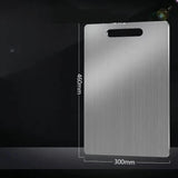 Dual-Sided Stainless Steel Chopping Board - Hygienic & Durable Kitchen Cutting Board for Meat, Veggies & More(30*46cm)