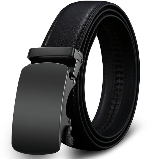 Valentine's Day Gift - Premium Men's Genuine Leather Automatic Buckle Belt - Business & Casual(Style 3)