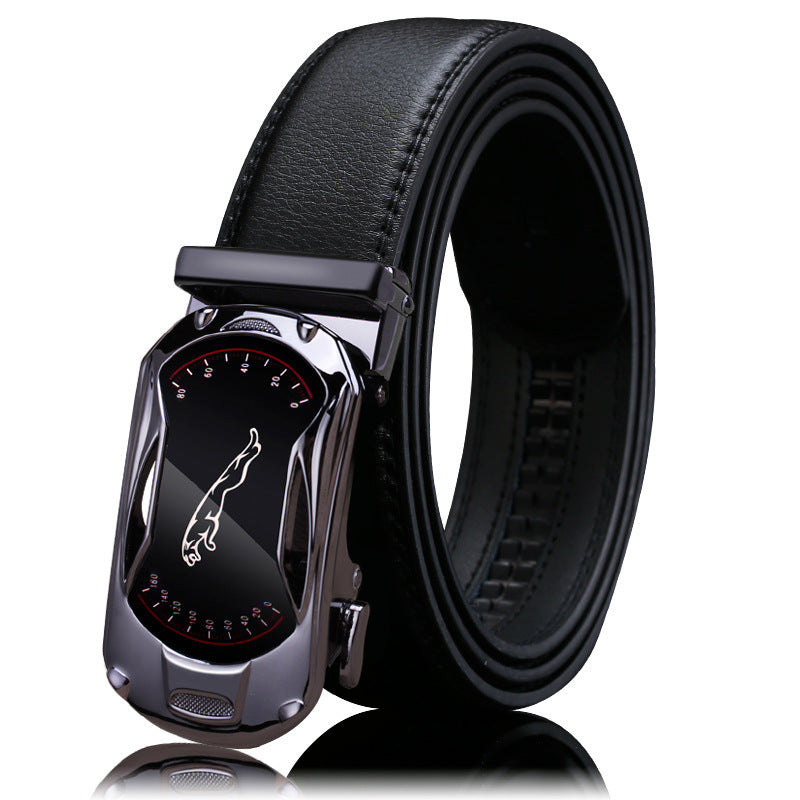 Valentine's Day Gift - Premium Men's Genuine Leather Automatic Buckle Belt - Business & Casual(Style 5)