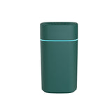 Green 2-in-1 Ultrasonic Air Humidifier with 7-Color LED Night Light - Quiet Desktop Mini Humidifier for Home, Office, Bedroom