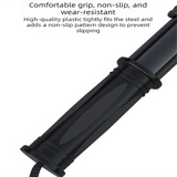 Black Power Twister Bar Upper Body Workout Equipment Chest Expander Arm Strengthener Spring Exerciser for Men Home Gym(20kg)