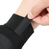 Grey Winter Thermal Gloves for Men Outdoor Cycling Driving Waterproof Touch Screen Warm Fleece Lining Anti-Slip(Size:XL) - Top-Down View