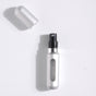 5-Pcs Silver 5ml Refillable Perfume Atomizer Portable Bottom Fill Travel Spray Bottle for Fragrance and Aftershave Australian Travel Essential