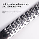 3-PCS Red Stainless Steel Lemon Zester and Cheese Grater 32cm Long Multi-functional Kitchen Grater for Citrus Ginger and Chocolate Australian Home Cooking