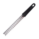 3-PCS Black Stainless Steel Lemon Zester and Cheese Grater 32cm Long Multi-functional Kitchen Grater for Citrus Ginger and Chocolate Australian Home Cooking