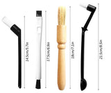 15 Piece Coffee Machine Cleaning Brush Set Barista Kit for Espresso Machines and Grinders Group Head and Steam Wand Cleaner Australian Home Barista Essential - Side View