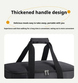 Small Insulated Lunch Bag 10L Cooler Tote Box with Shoulder Strap Leakproof Thermal Meal Prep Carrier for Work School Picnic Navy Blue
