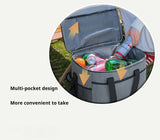 Small Insulated Lunch Bag 10L Cooler Tote Box with Shoulder Strap Leakproof Thermal Meal Prep Carrier for Work School Picnic Navy Blue - Extra Image