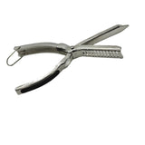 Heavy Duty Rib Skin Remover Pliers - Silver Skin Membrane Peeler for BBQ Pork & Beef - Durable Alloy Kitchen Tool for Smoker & Grill - 18cm