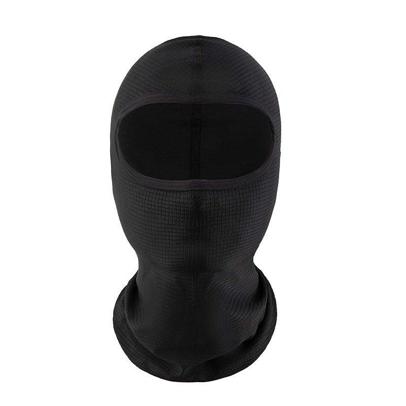 Cooling Grid Mesh Balaclava Face Mask - Breathable Helmet Liner for Motorcycling & Cycling - Quick D