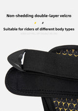 SULAITE Motorcycle Elbow Guards Long Forearm Protectors Grey Hard Shell Armour Quick Release Adjustable for Motocross Dirt Bike - Close-Up Angle