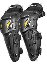 SULAITE CE Level 1 Certified Motorcycle Elbow Guards Long Forearm Protectors Silver Hard Shell Armour Quick Release for Motocross Dirt Bike