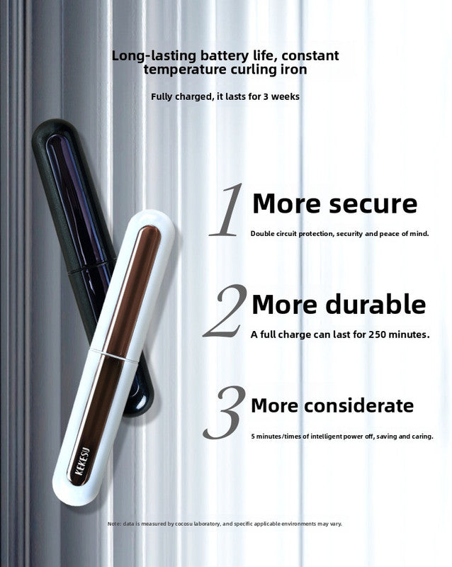 Heated Eyelash Curler Rechargeable Electric Lash Curler with LCD Display 2 Temperature Modes Fast Heating Long Lasting Natural Curl Tool Black
