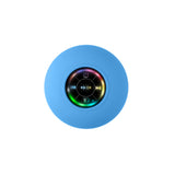 Blue IPX4 Waterproof Portable Bluetooth Shower Speaker with Suction Cup & LED Light - Multi-Use As Phone Stand, Built-in Mic for Hands-Free Calling