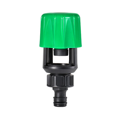 2-Pack Green Universal Nipple Connector for Mixer Taps up to 3.3CM  -  Plastic Leak-Proof Hose Fitting, Kitchen & Garden Tap Adapter