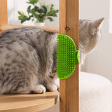 3-Pack Black Multi-Functional Adjustable Silicone TPR Pet Grooming Massage Brush - for De-Shedding, and Furniture Scratching