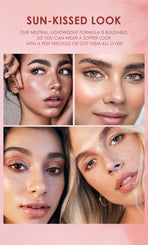 2-Pack #02 Medium 2-in-1 Double-Headed Freckle Pen & Eyeliner - Natural & Long-Lasting, Easy Coloring for Sun-Kissed Look