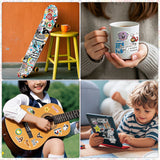 300 Pcs Prank Meme Graffiti Stickers Pack - Waterproof PVC Personalized Decals for Laptop, Luggage, Water Bottle DIY Decoration - Side View