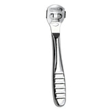 2-Pack Stainless Steel Foot Planer and Callus Remover - Professional Pedicure Tool for Dead Skin and Hard Calluses (Sliver)