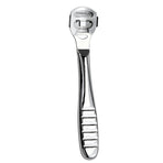2-Pack Stainless Steel Foot Planer and Callus Remover - Professional Pedicure Tool for Dead Skin and Hard Calluses (Sliver)