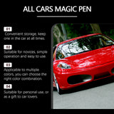 3-Pack All-Cars Magic Scratch Repair Pen - Automotive Paint Surface Scratch Remover, Refurbishment, and Polishing Pen (5ml) - Top-Down View