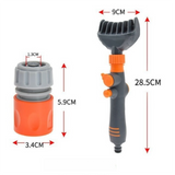 2-Pack Handheld High-Power Jet Water Sprayer for Pool and Spa Cartridge Filter Cleaning - Hydro-Powered Scrubber Tool - Rear View