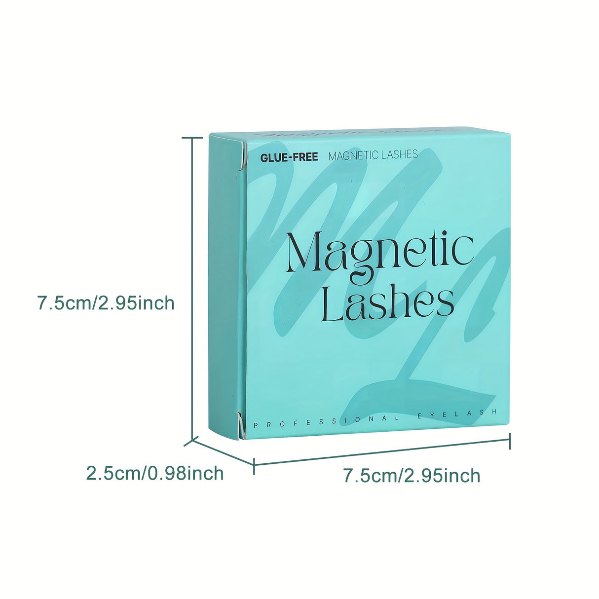 3-Set of 3D Magnetic Eyelash & Applicator (ZP02 4-Piece/Set) - Reusable, Glue-Free, Professional Makeup Tool, Alcohol-Free & Odorless