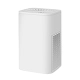 White Compact Desktop Air Purifier with Dual Activated Carbon Filter - Ultra-Quiet Air Cleaner for Home & Office, Powerful 50 m³/h Airflow, Effectively Removes Odor, Smoke, Dust, Pollen & Pet Dander