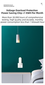 2-Pack Pink Household Ultrasonic Mite Remover and Sterilizer - USB Wireless Portable Insect Repeller for Beds and Sofas, Chemical-Free Dust Mite Controller - Rear View