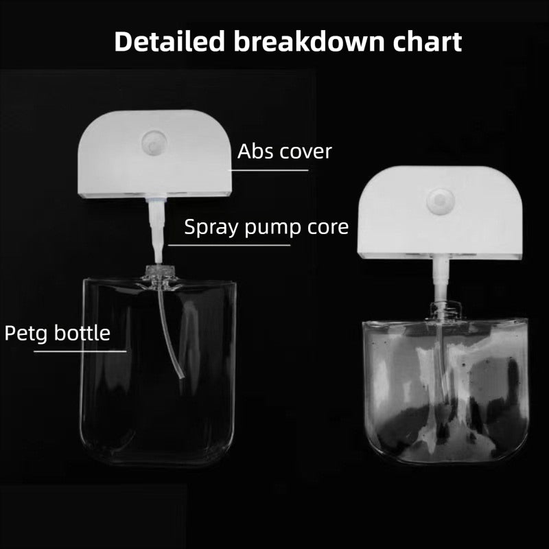 3-Pack Ultra-Slim 50ml Card-Style Travel Spray Bottle with Blue Silicone Sleeve - Portable ABS/PETG Refillable Hydration Sprayer