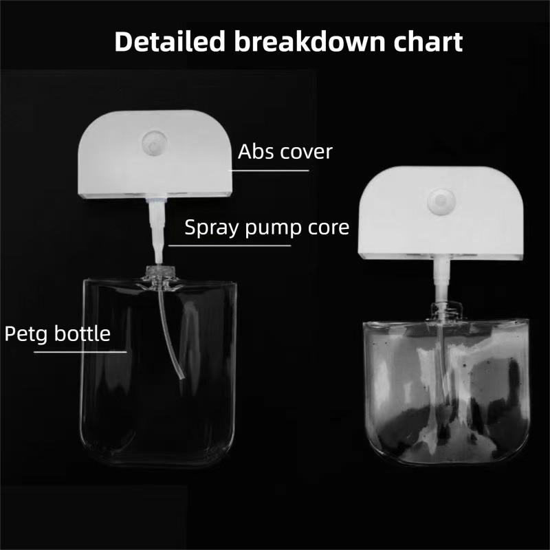 3-Pack Ultra-Slim 50ml Card-Style Travel Spray Bottle with White Silicone Sleeve - Portable ABS/PETG Refillable Hydration Sprayer