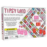 Tipsy Land Party Card & Board Set - Premium Drinking Game and Hilarious Social Icebreaker for Parties & Game