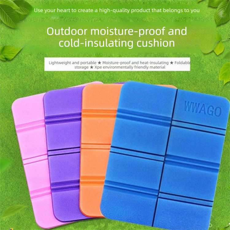 5 Pack Apple green Portable Folding Foam Seat Pads Waterproof Damp Proof Mats for Park Camping Beach Hiking Australian Outdoor Activities