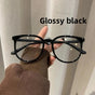 3 Pack black Women's Blue Light Blocking Glasses Non-Prescription 0 Degree Large Frame Lightweight Eyewear for Computer Gaming Office Australian Fashion