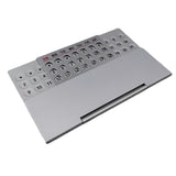 2-PCS Ultra-Thin Metal Desk Calendar – Durable Aluminum Perpetual Calendar for Office or Home Use in Australia