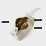Green Women Genuine First Layer Cowhide Boston Bag Fashionable Handheld Crossbody Shoulder Bag with 115cm Adjustable Strap - Top-Down View