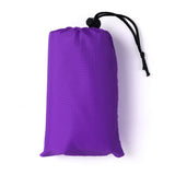 Purple Extra Large Waterproof Beach Mat 1.8x2m Sand-free Portable Picnic Blanket 260g Lightweight for Australia Outdoor Camping
