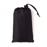 Black Extra Large Waterproof Beach Mat 1.8x2m Sand-free Portable Picnic Blanket 260g Lightweight for Australia Outdoor Camping