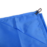 Black Extra Large Waterproof Beach Mat 1.8x2m Sand-free Portable Picnic Blanket 260g Lightweight for Australia Outdoor Camping - Side View