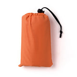 Orange Extra Large Waterproof Beach Mat 1.8x2m Sand-free Portable Picnic Blanket 260g Lightweight for Australia Outdoor Camping