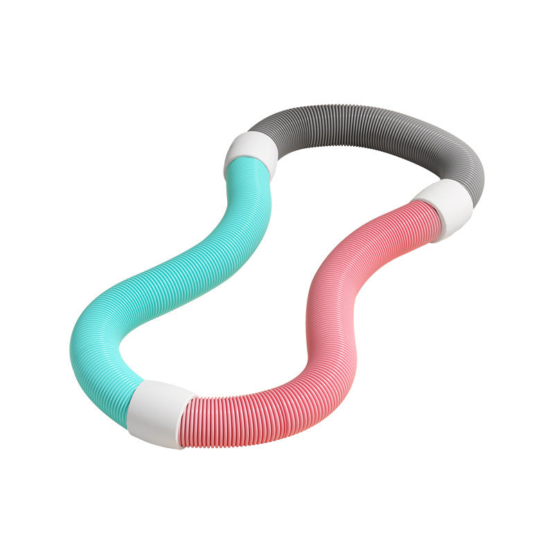 Flexible Hula Hoop with PVC Spring Design for Core Strength and Waist Toning Ideal for Home Fitness and Postpartum Recovery Local Standard Fit