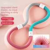 Flexible Hula Hoop with PVC Spring Design for Core Strength and Waist Toning Ideal for Home Fitness and Postpartum Recovery Local Standard Fit - Front View
