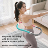 Flexible Hula Hoop with PVC Spring Design for Core Strength and Waist Toning Ideal for Home Fitness and Postpartum Recovery Local Standard Fit