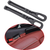 Beige Car Seat Gap Filler Strip with Integrated Storage Slot Universal Interior Organizer for Mobile Phones and Keys Safety Solution for Local Drivers
