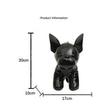 Brown French Bulldog Shaped Crossbody Bag PU Leather Animal Design for Daily Outings Fashionable and Lightweight Accessory for Local Trendy Women