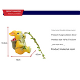 Weatherproof Resin Climbing Rabbit Figurine with Hanging Vine Rope for Garden Tree Decor Cute Animal Pendant for Local Standard Courtyard Spaces