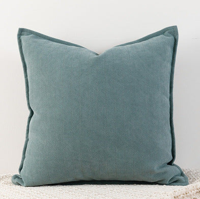 London fog Nordic Herringbone Chenille Pillowcases 2 Pack 45x45cm for Sofa and Bed Soft Decorative Cushion Covers No Inserts Included Local Standard Fit Home Styling